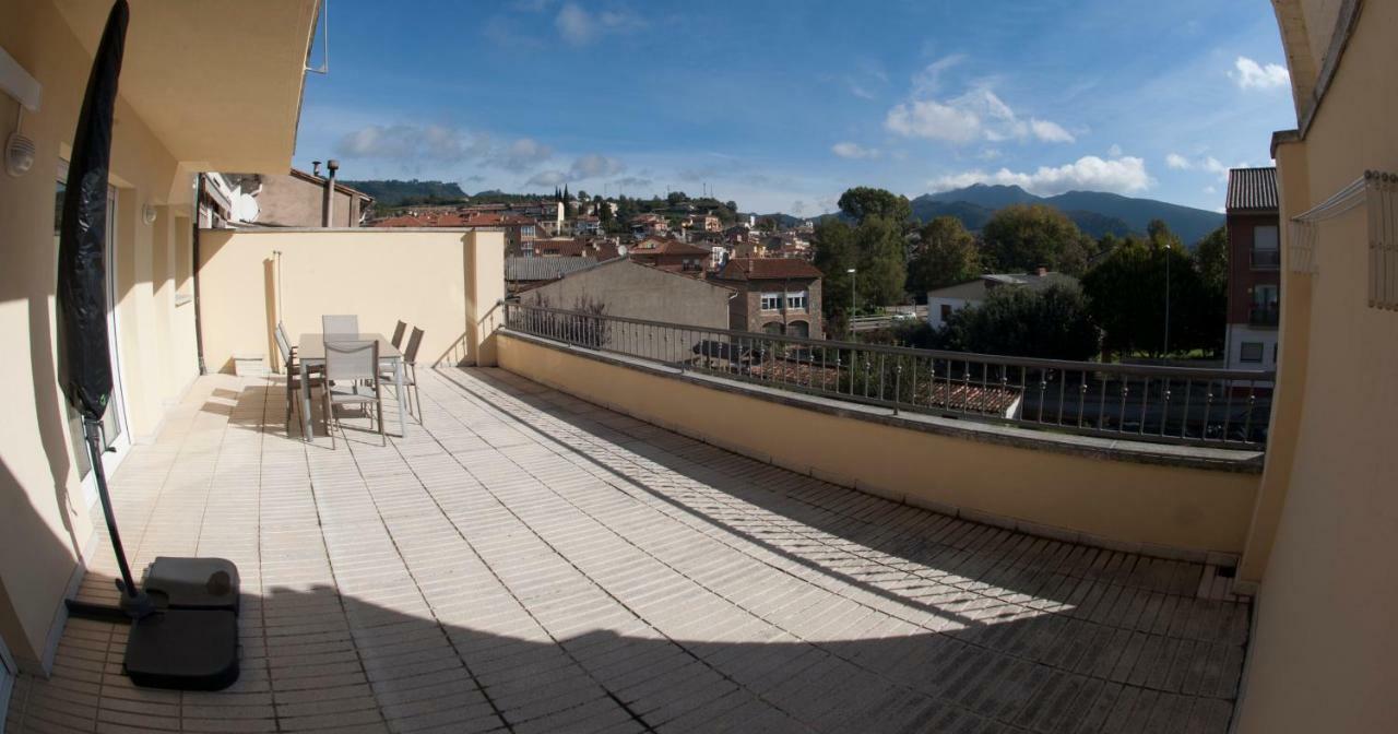 Apartament Sant Quirze De Besora Esterno foto